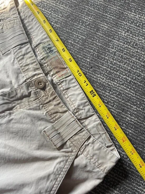 Men's Tan and Cream Shorts - Picture 4 of 4